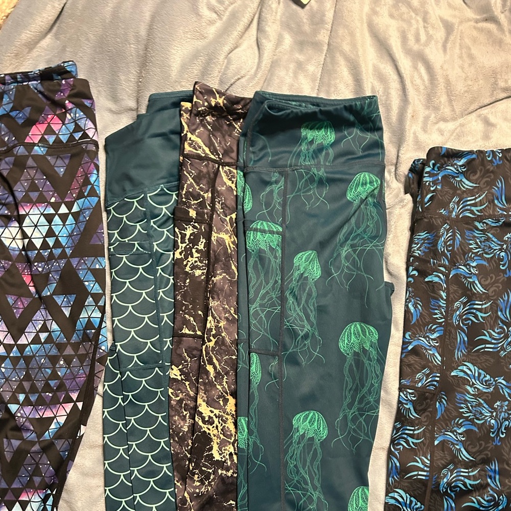 Constantly varied gear leggings and bras